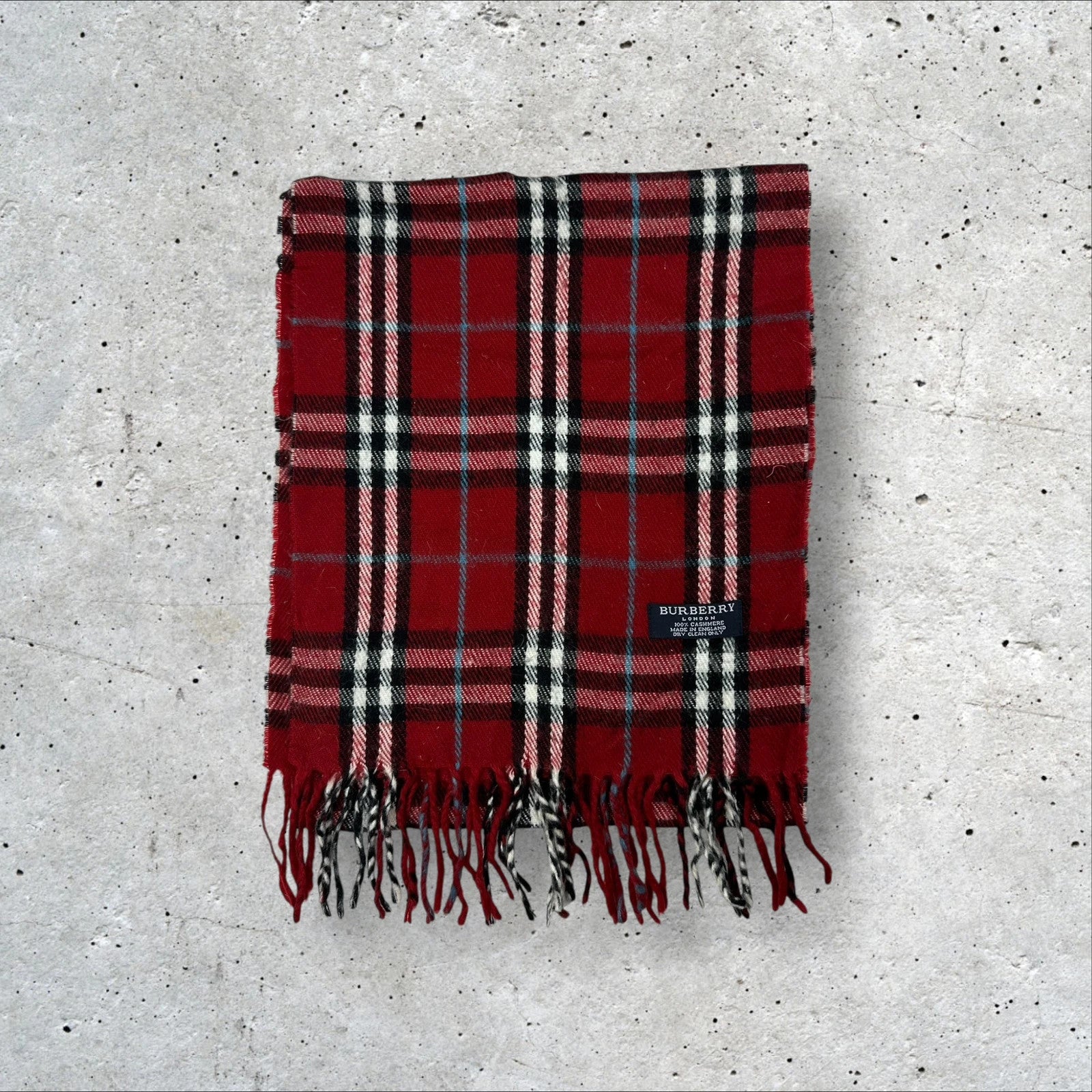Burberry Scarf - Red