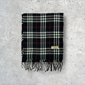 Burberry Scarf - Black/Red