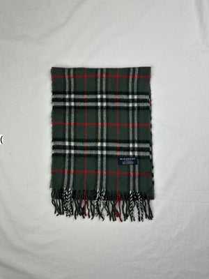 Burberry Scarf - Grey/Red