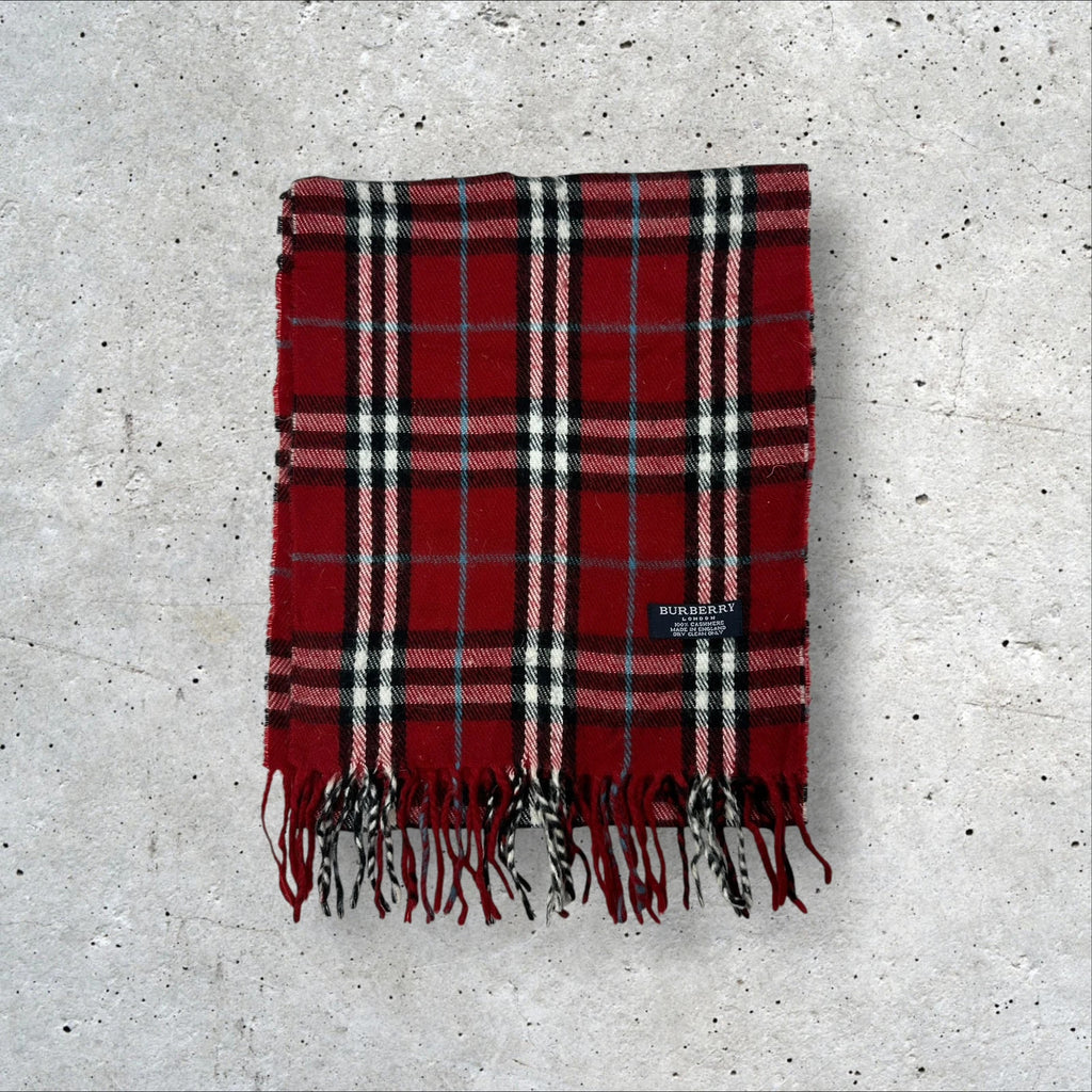 Burberry Scarf - Red