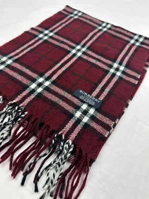 Burberry Scarf - Red/White