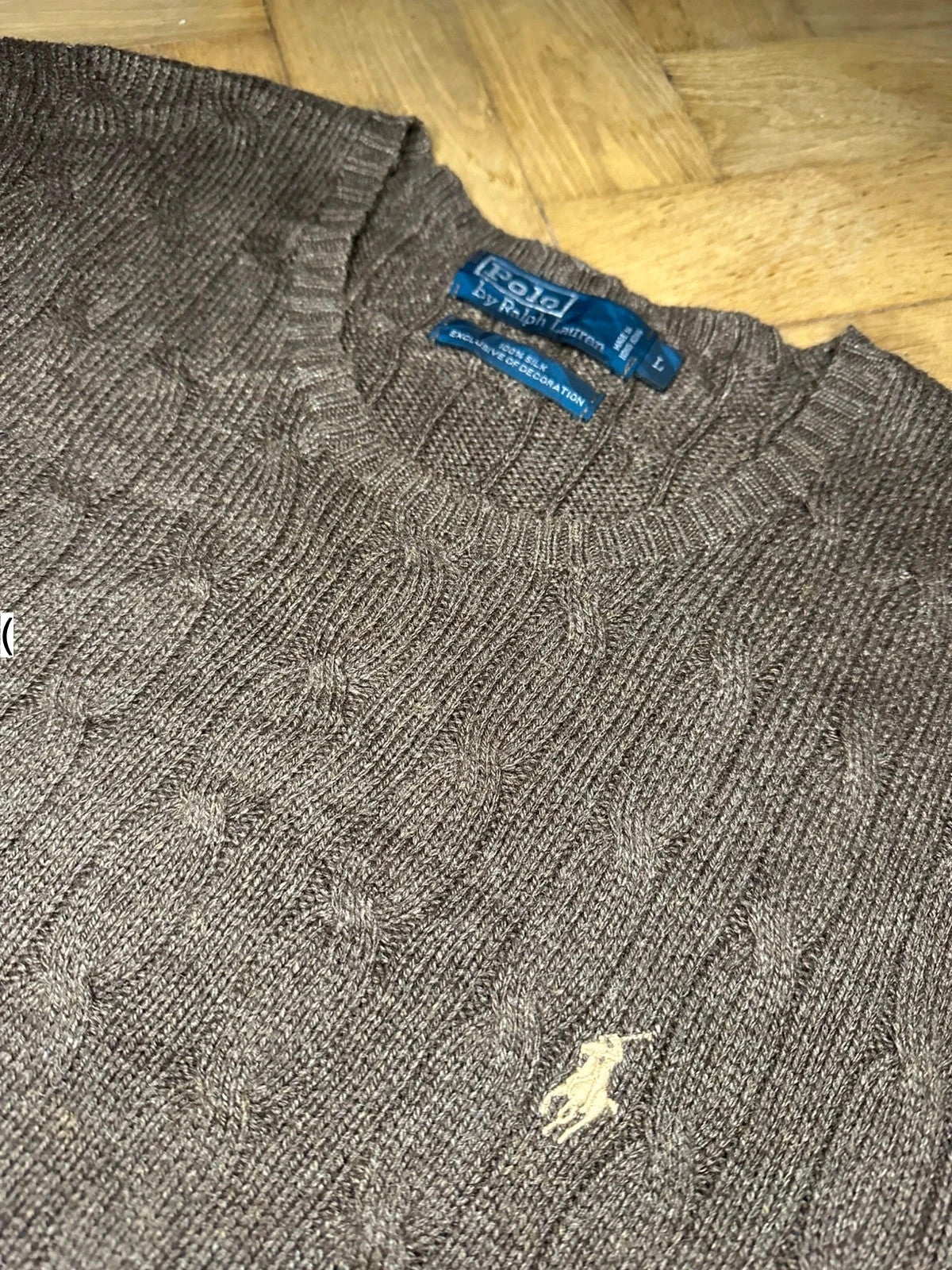 Ralph Lauren Cable Knit Jumper - Men’s size Large