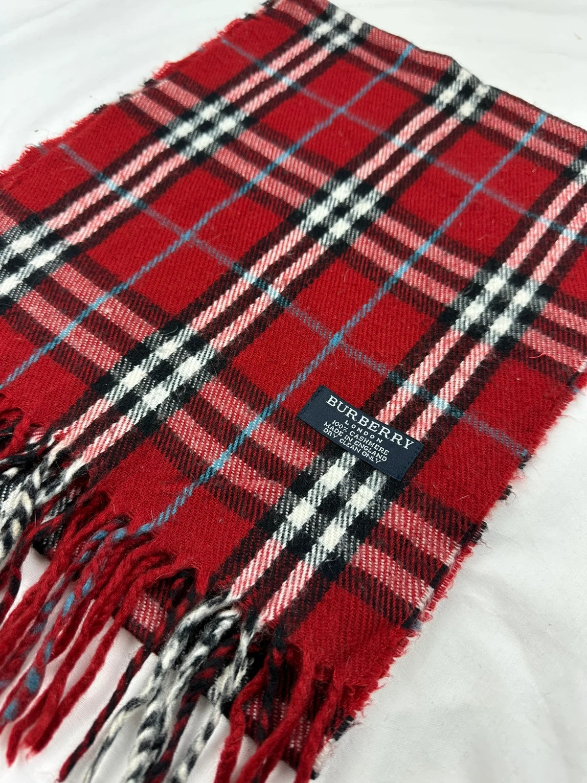 Burberry Scarf - Red