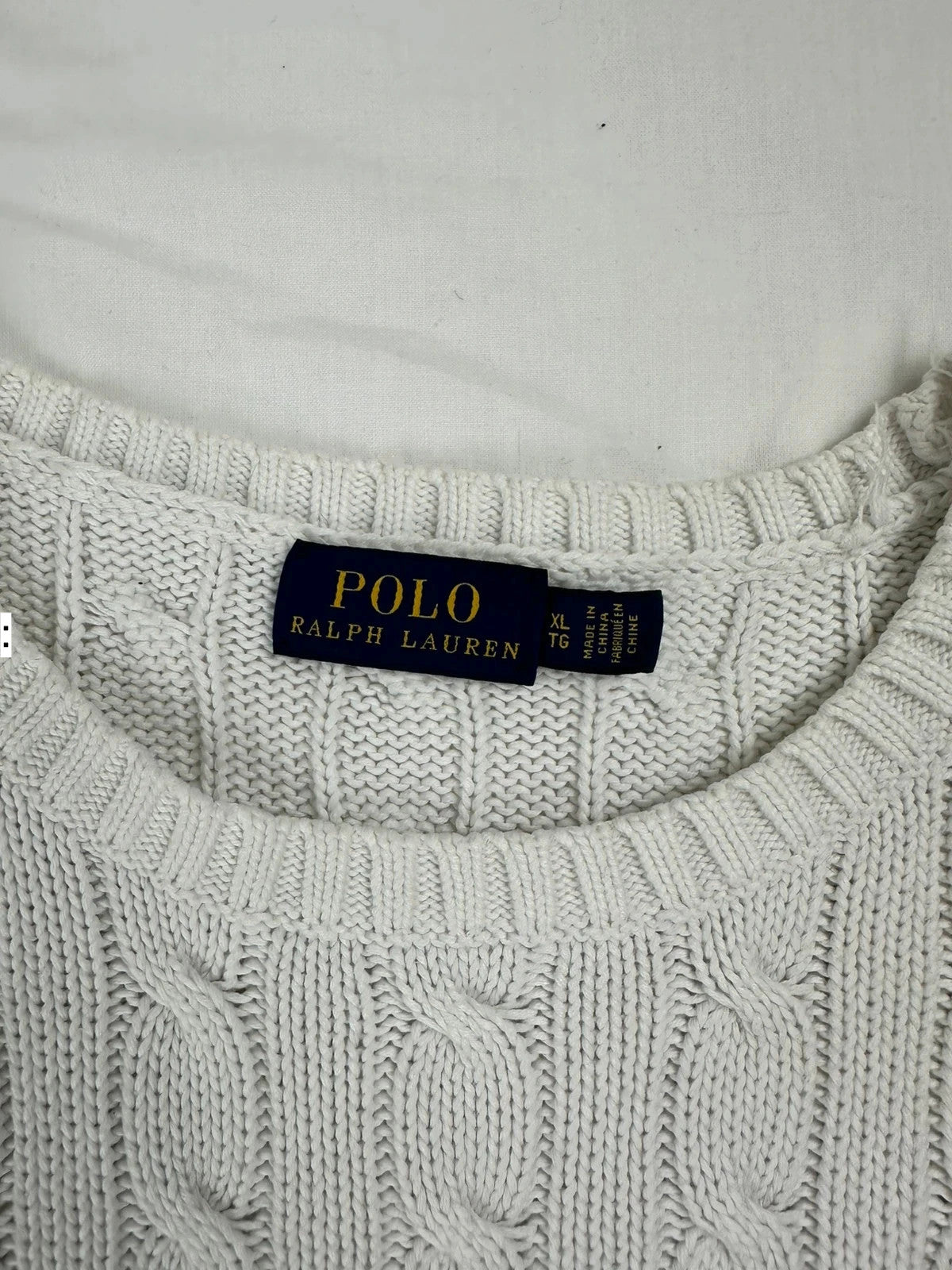 Ralph Lauren Cable Knit Jumper - Men’s Size XL