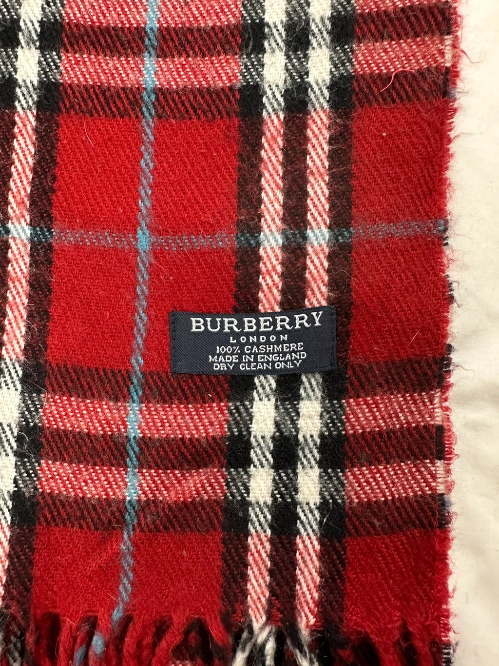 Burberry Scarf - Red