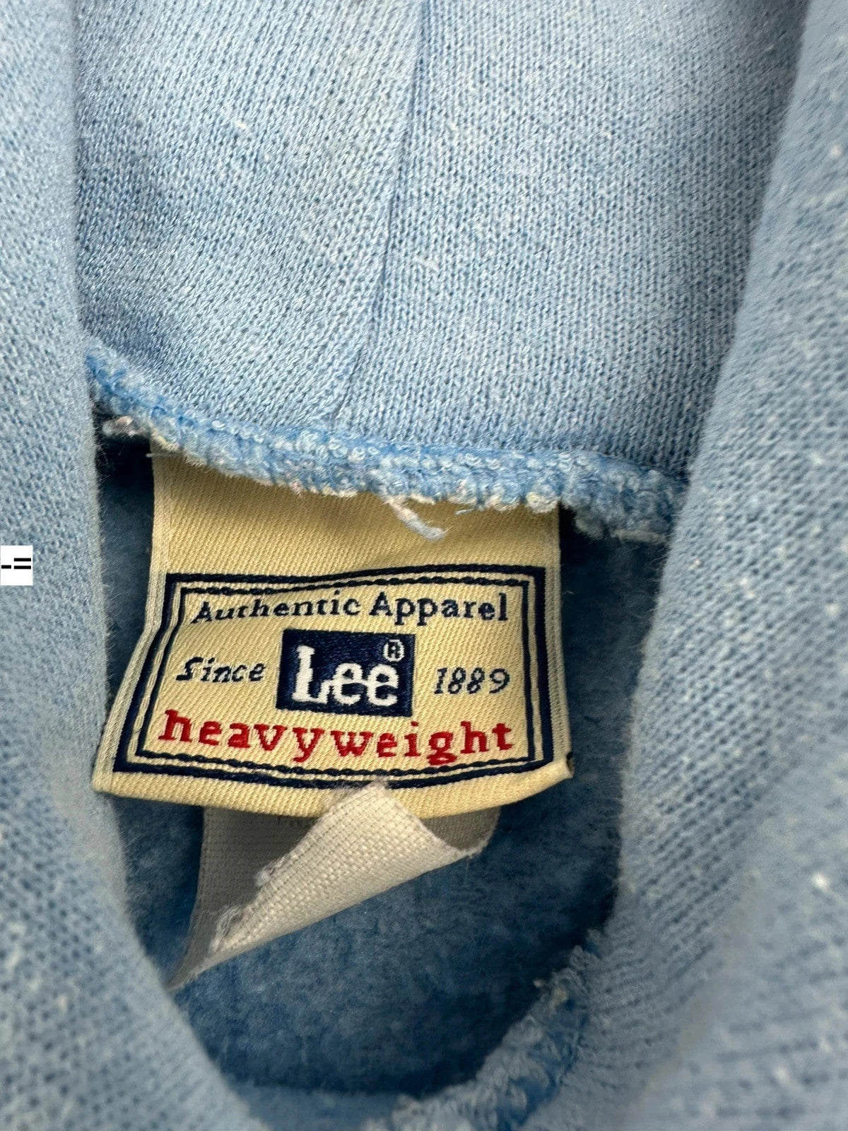 Lee Heavyweight Hoodie - Measurements in description