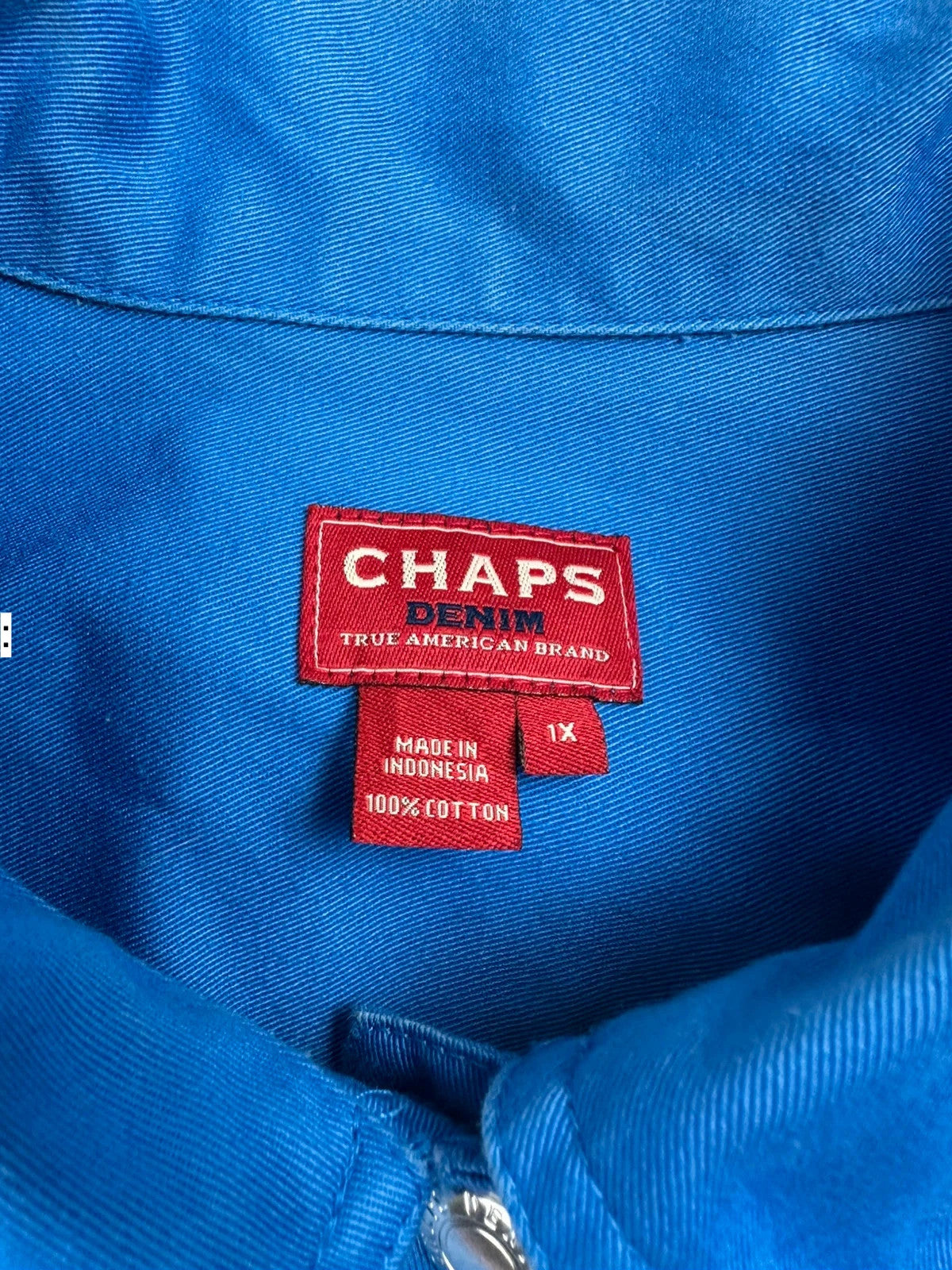 Chaps Denim Jacket - Unisex Size XL