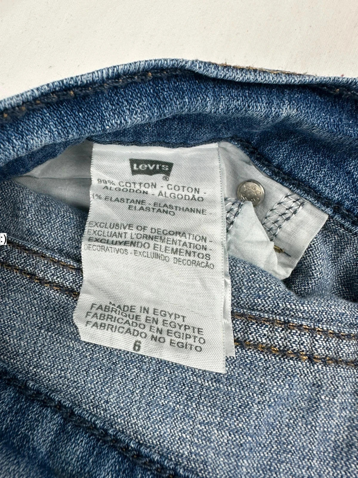 Levi’s Capri Jeans - Women’s Size 6